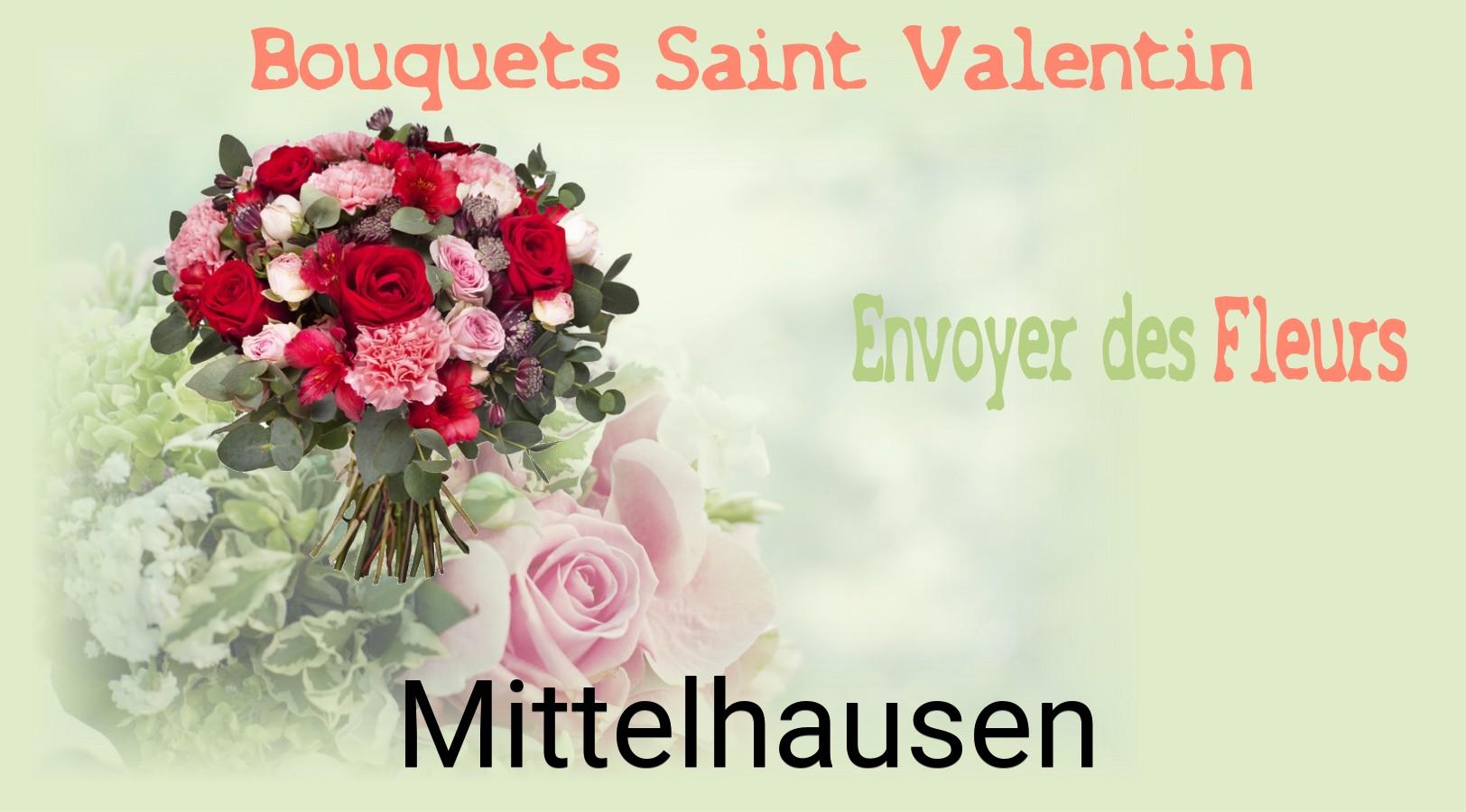 Roses de Saint-Valentin livrées à Mittelhausen